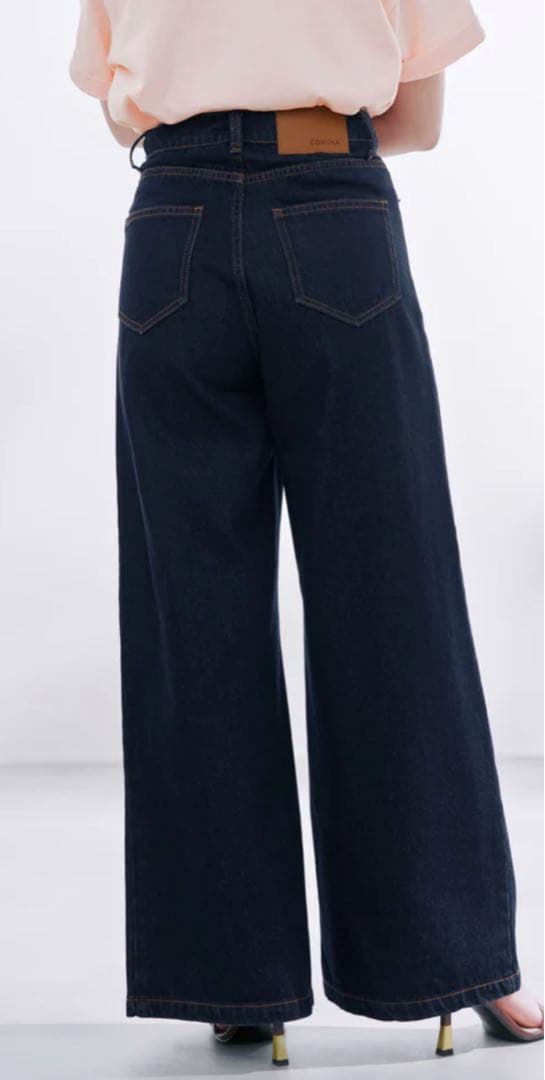 【新品タグ付き】COHINA DENIM フレアワイド