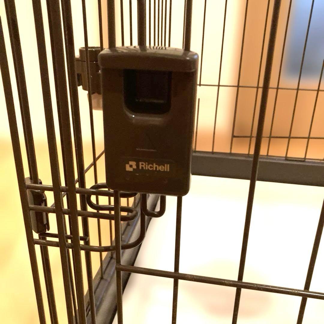 Richell /犬用ケージ　もっとお掃除簡単ペットサークル 小型犬用　訳あり