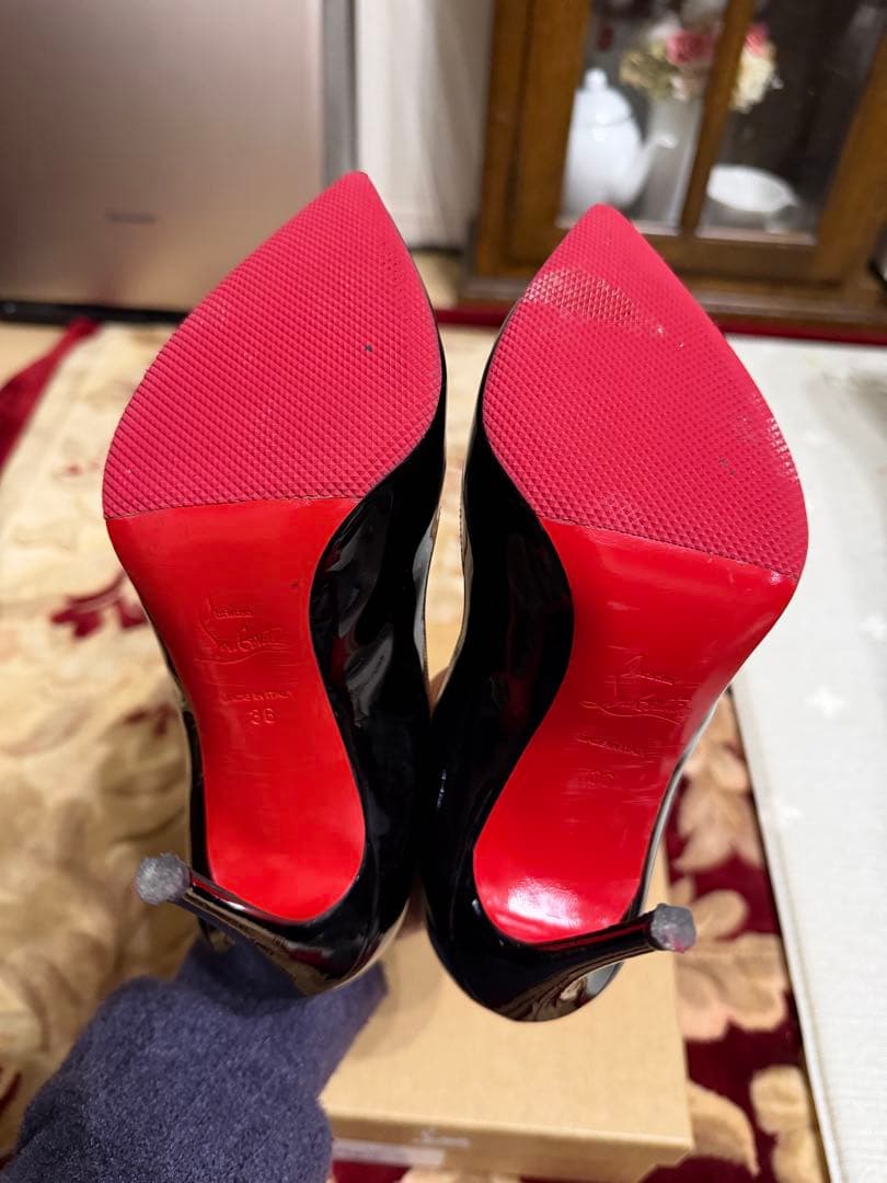 Christian Louboutin ブラック ハイヒール