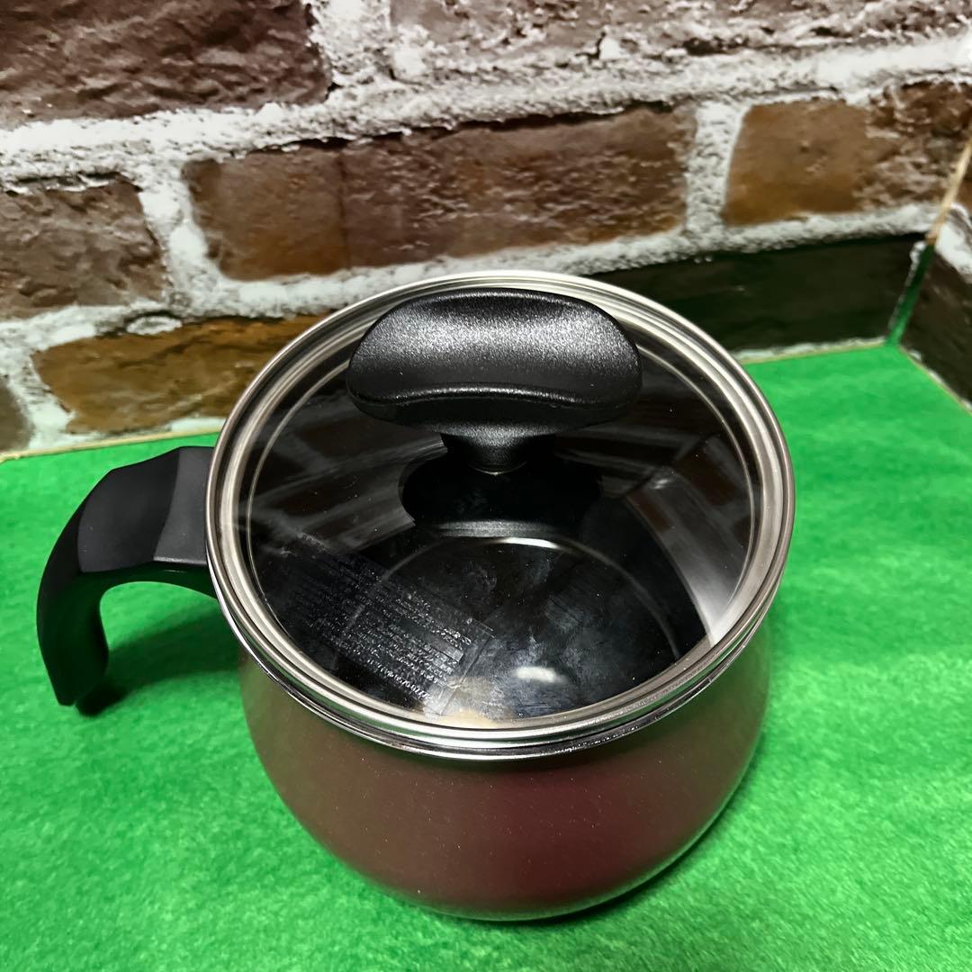 WMF ＦＵＳＩＯＮＴＥＣドイツ製片手鍋 ガラス蓋付き