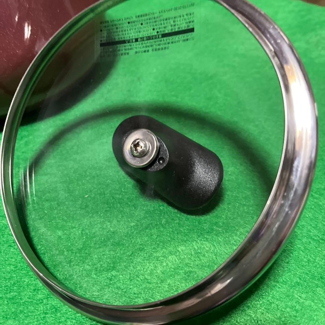 WMF ＦＵＳＩＯＮＴＥＣドイツ製片手鍋 ガラス蓋付き