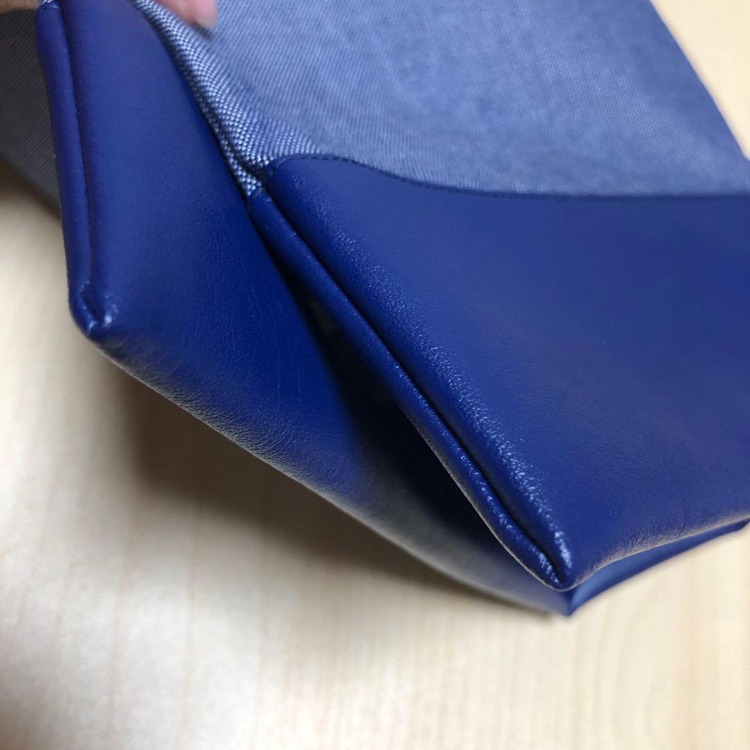 超美品　ファミリア　デニムバッグ　廃盤　レッスンバッグ