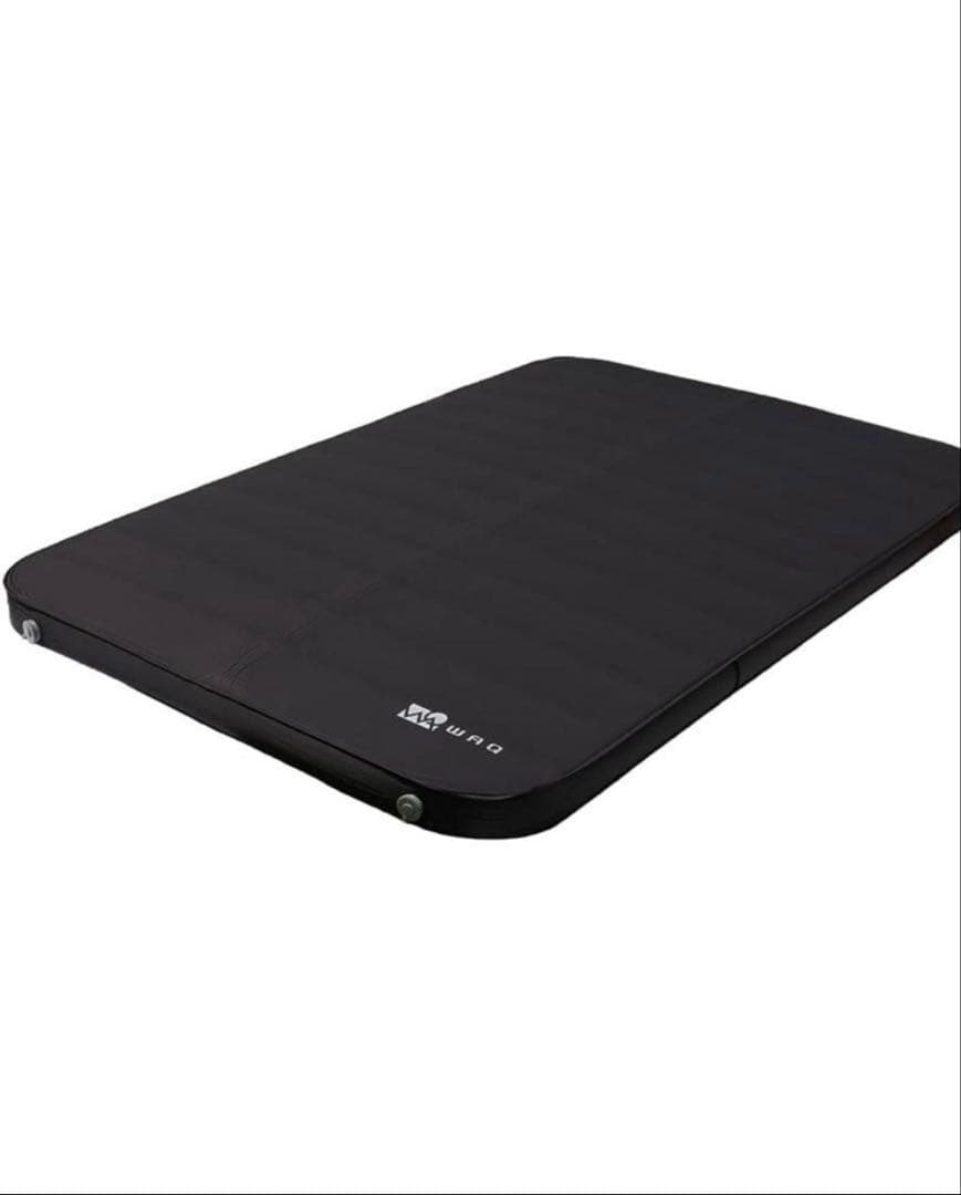 WAQ ダブル厚さ10cm インフレーターマット専用シーツ付き　美品