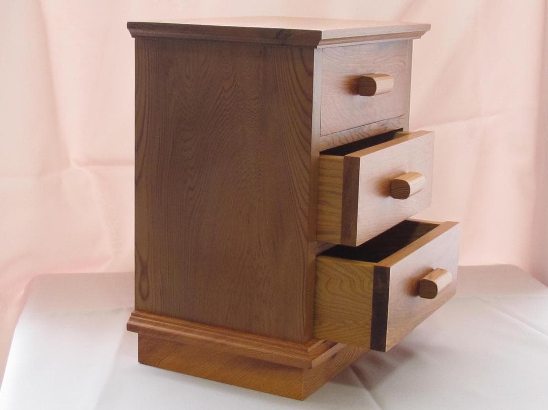 屋久杉三段小物入れ