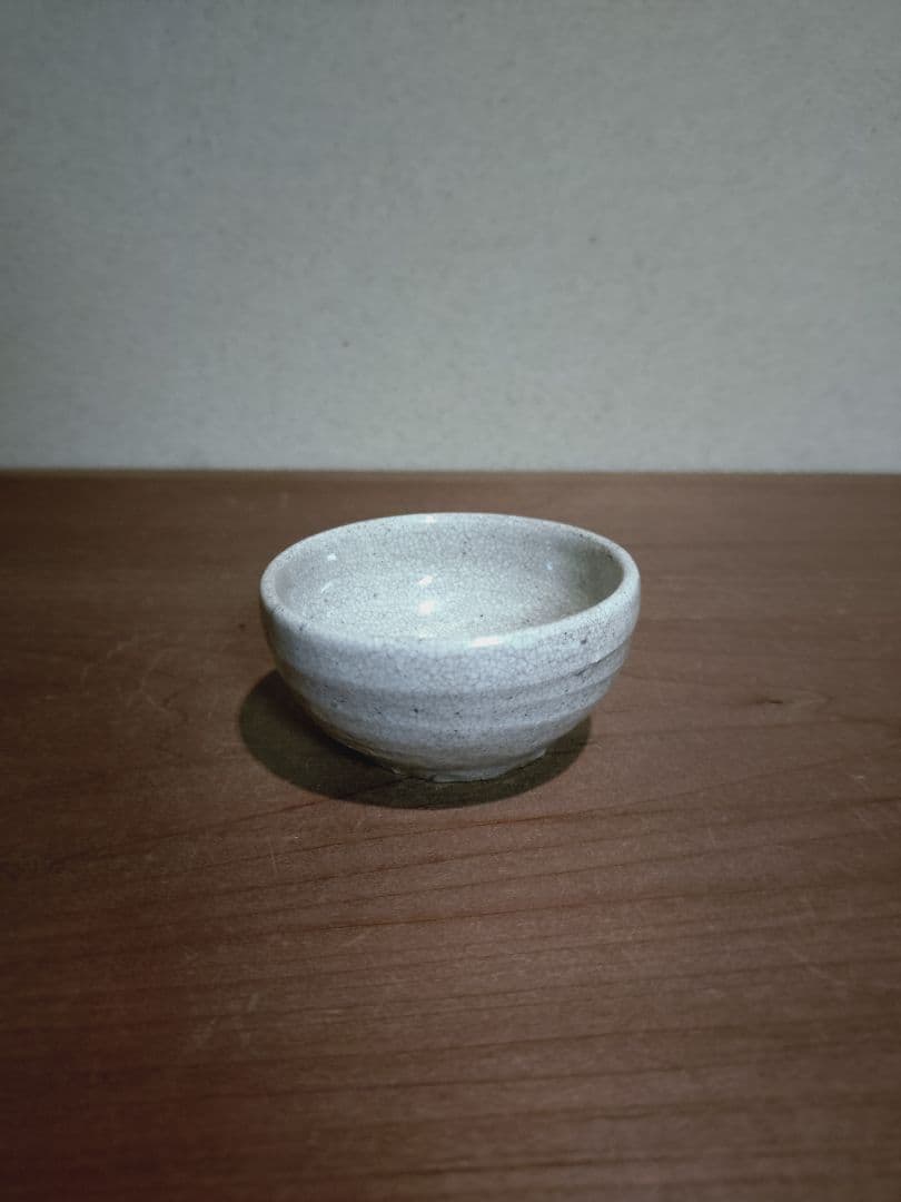 李朝 灰釉盃