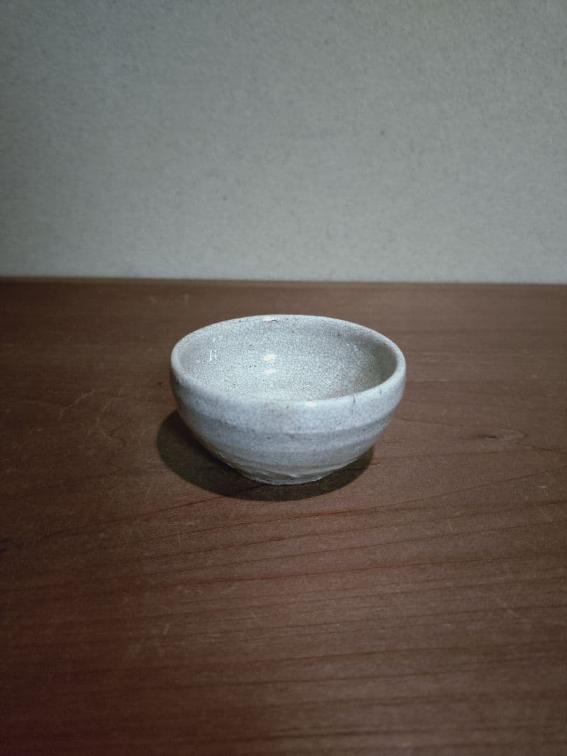 李朝 灰釉盃