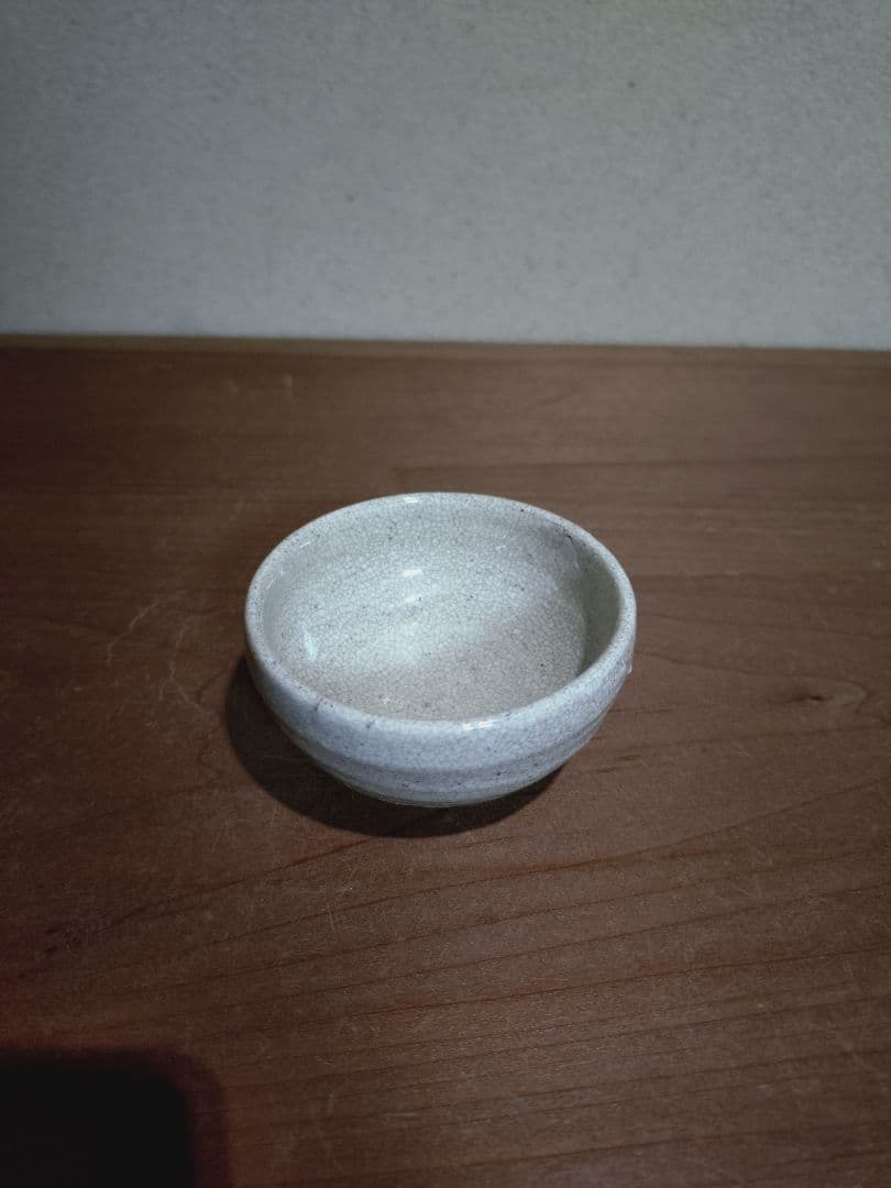 李朝 灰釉盃