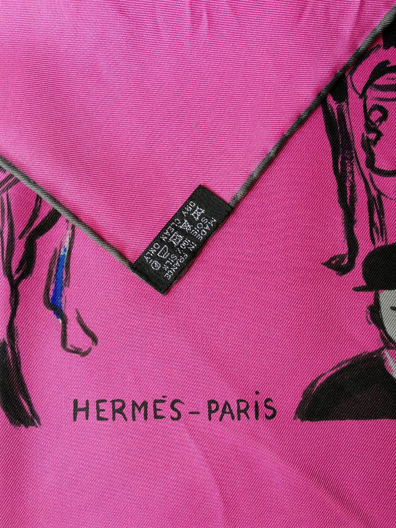 エルメス　HERMES　スカーフ　カレ90　パドック