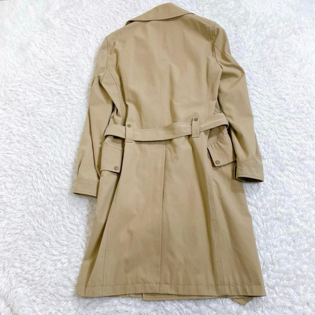 【美品】 定価12万 kolor カラー モーターサイクルコート ベージュ S