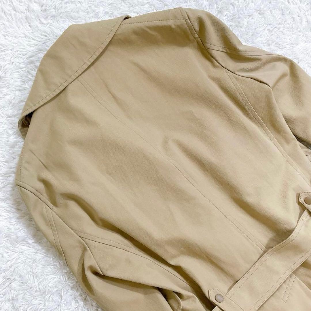 【美品】 定価12万 kolor カラー モーターサイクルコート ベージュ S