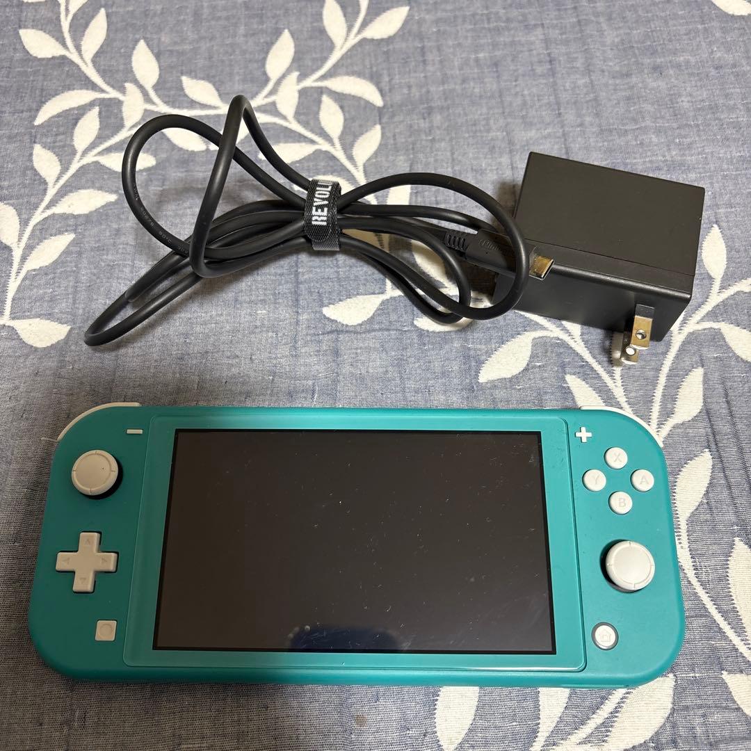 Nintendo Switch Lite　ターコイズ　充電器箱付き