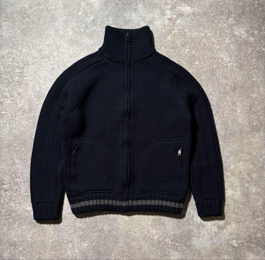 トップス GUCCI WOOL KNIT JACKET MADE IN ITALY