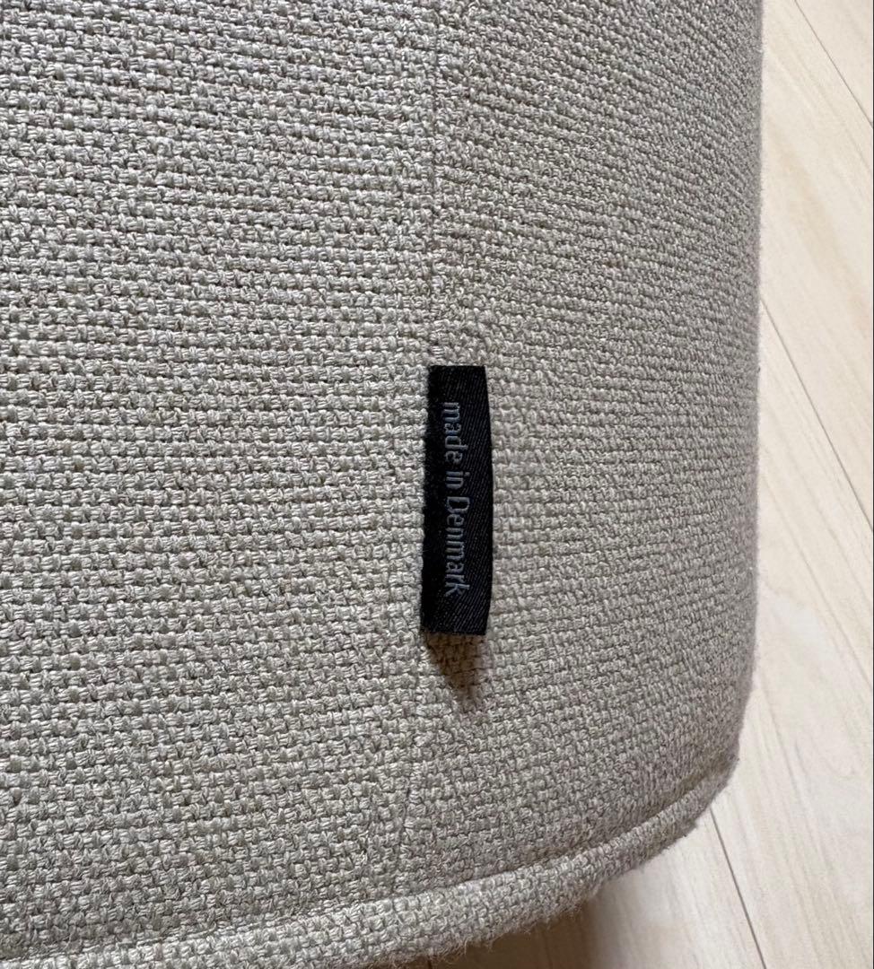 直接渡し値引有ACTUS DRUMS POUF ベージュ 直径・高さ45cm