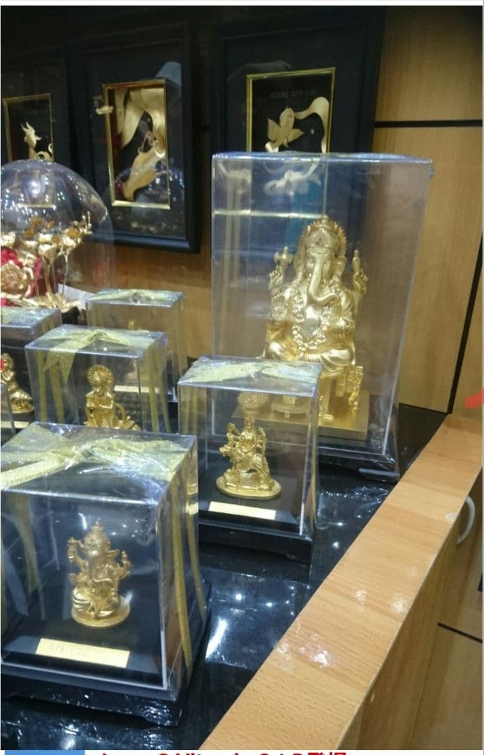 【ドバイ】 24K ゴールドフォイル　星座 水瓶座/Aquarius