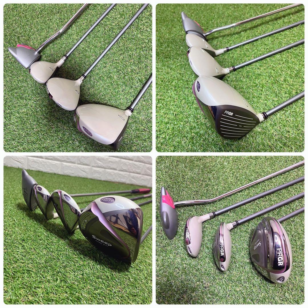 PRGR TOURSTAGE CL 可愛いレディースゴルフクラブ豪華11本セット