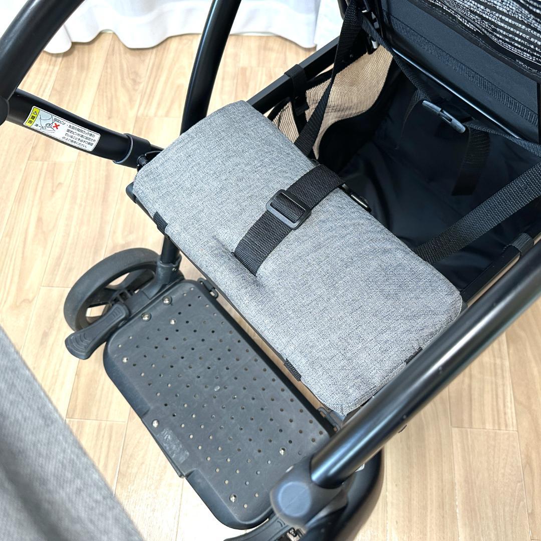 【美品】KATOJI 2人乗りベビーカー 2-Seater グレー