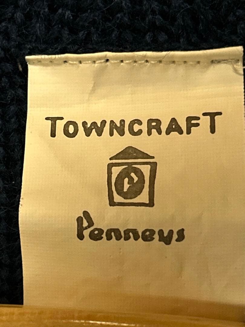 towncraft pennys 70s 復刻 モヘア混　カーディガン　シャギー
