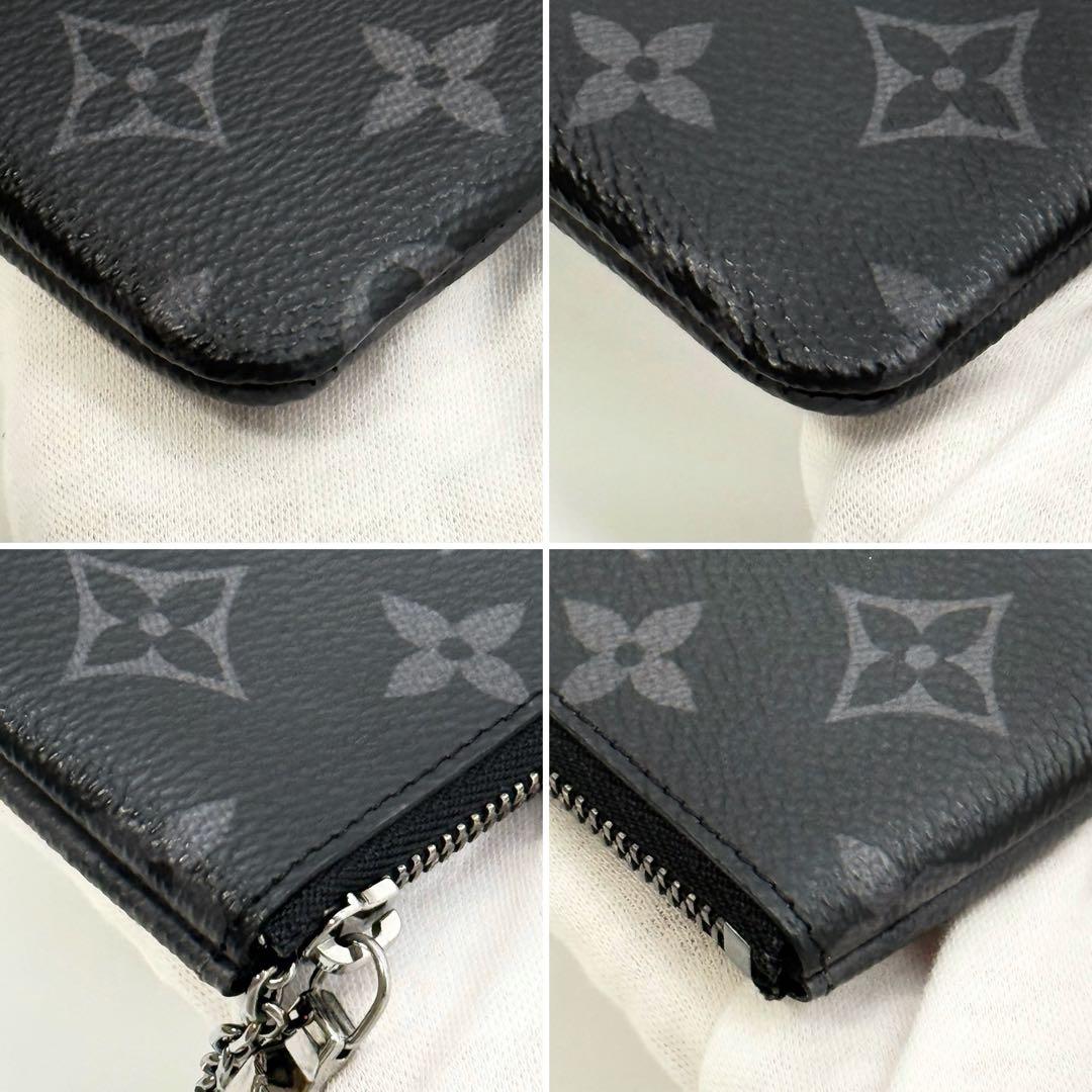 ✨超極美品 現行✨ルイヴィトン モノグラムエクリプス ポシェットクレ 箱袋付き