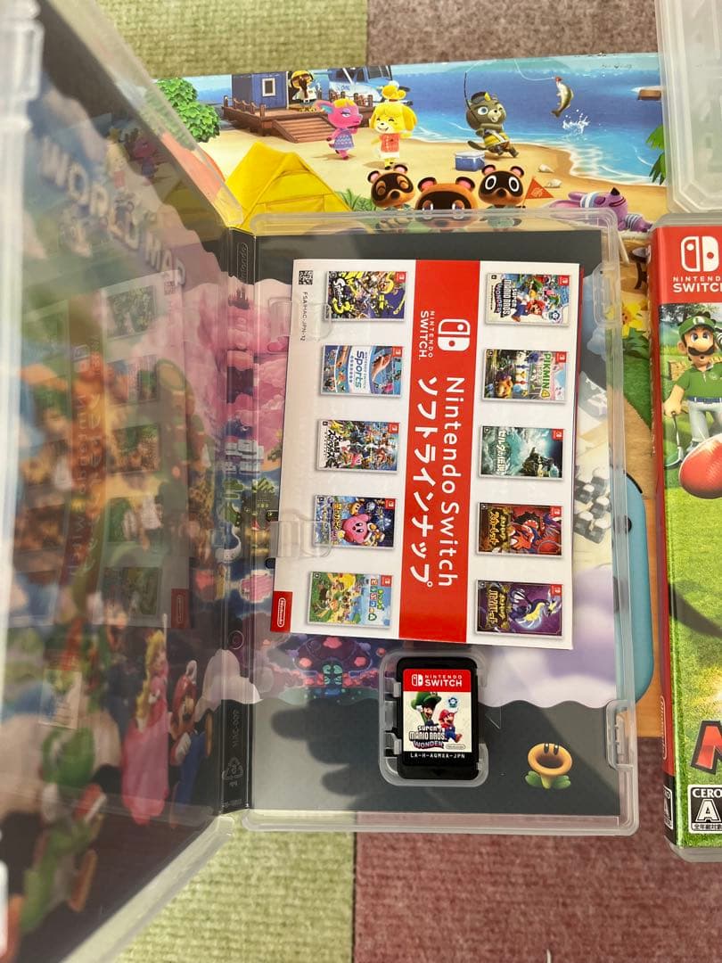 d*2様 Nintendo Switch どうぶつの森デザイン + ゲーム3本セ