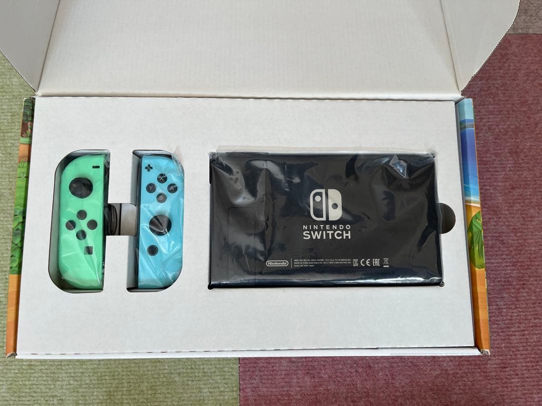 d*2様 Nintendo Switch どうぶつの森デザイン + ゲーム3本セ