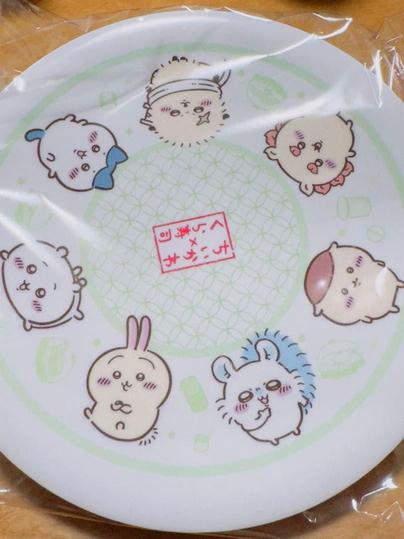 ちいかわ×くら寿司コラボ皿4枚セット