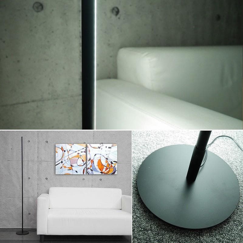 LED フロアライト フロアランプ 間接照明 単品 FL-65BK