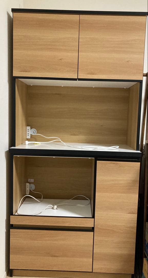 キッチン収納 レンジボード 高さ184cm