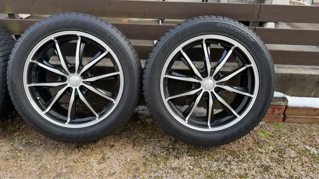 【注意事項有】18インチスタッドレス4本セット③