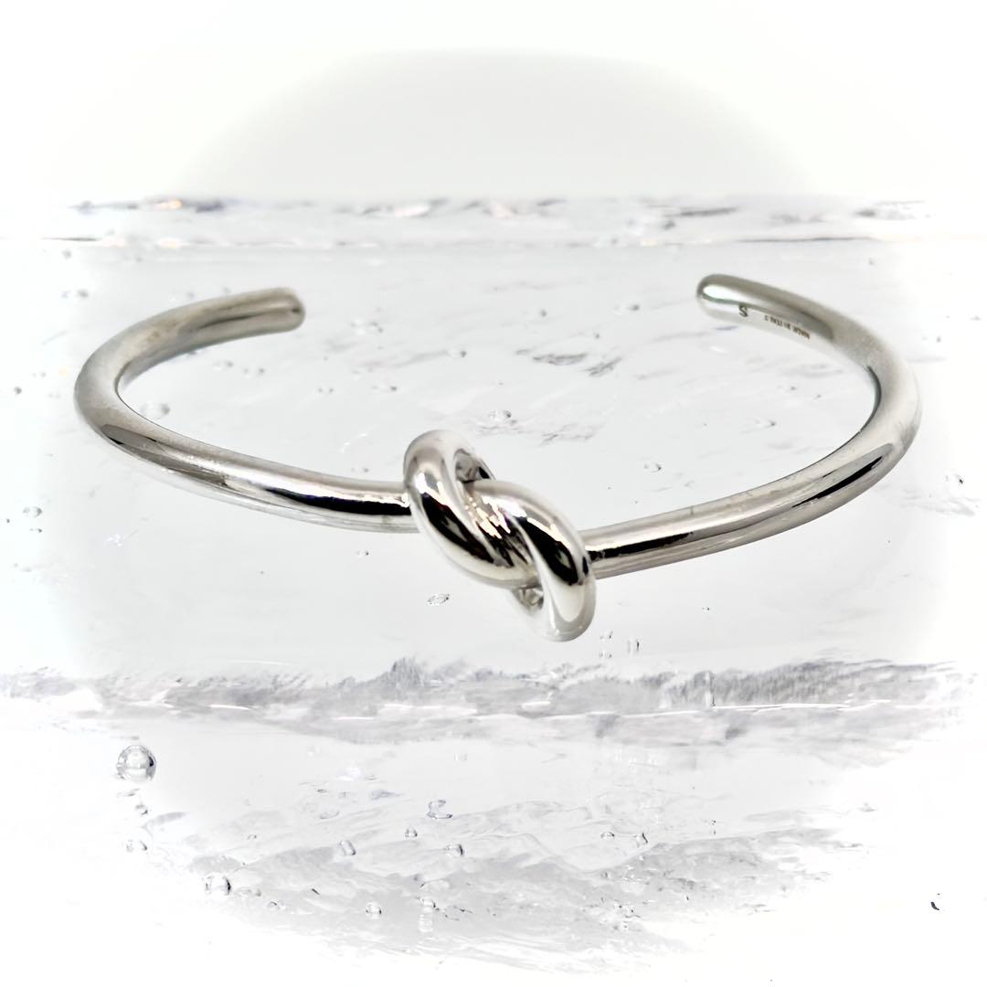 CELINE セリーヌ ノット エクストラ シン ブレスレット バングル S