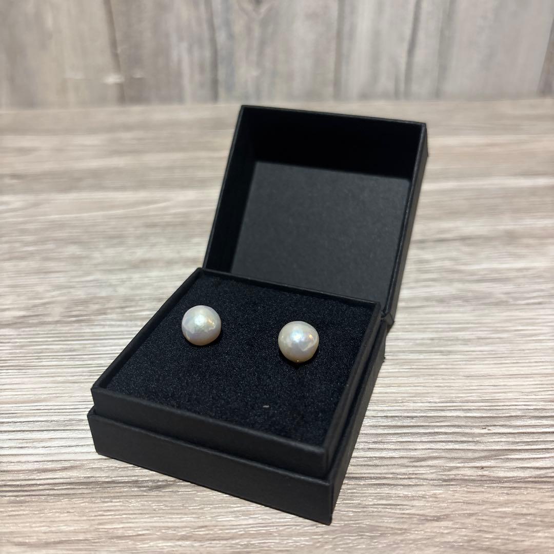 【美品】les bon bon pearl pierce & catch 両耳