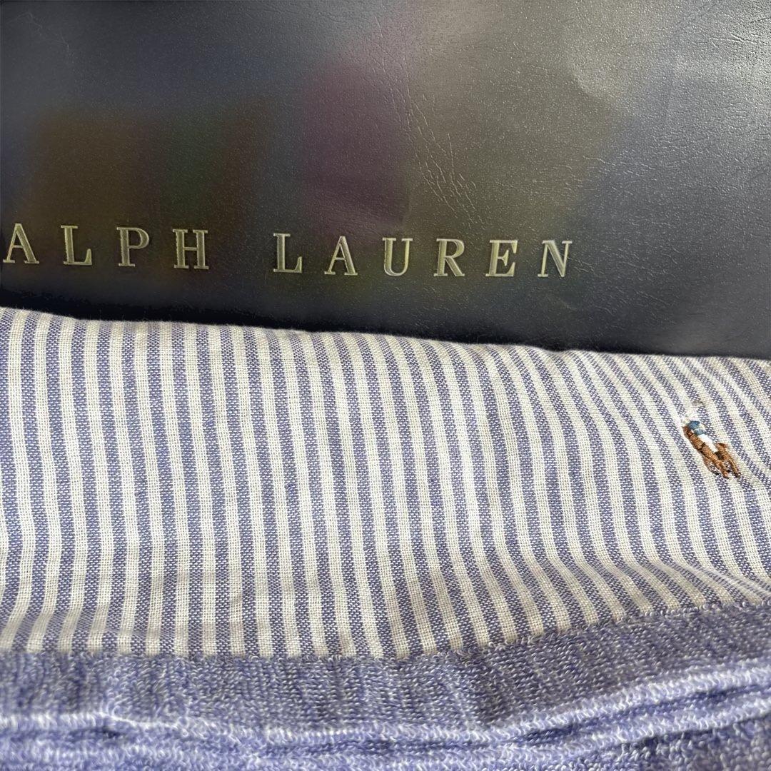 Ralph Lauren 大判ストライプタオルTBLKT