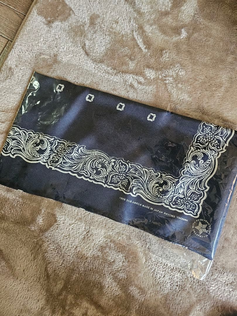 小物 AP STUDIO AMERICANA satin bandanna