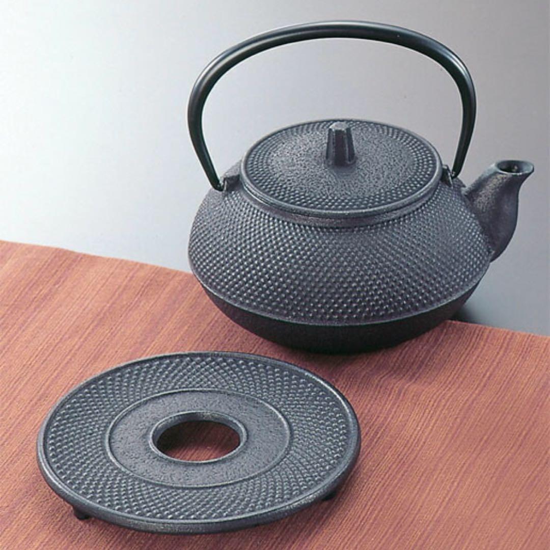 南部鉄器⭐︎岩鑄⭐︎釜敷付き鉄瓶⭐︎