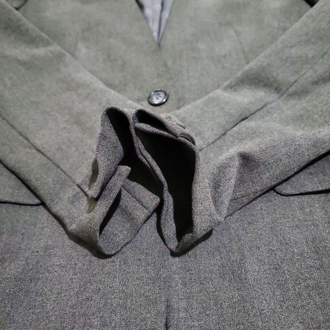 PLST プラステ ウォームリザーブ ノーカラージャケット ワイドパンツ S