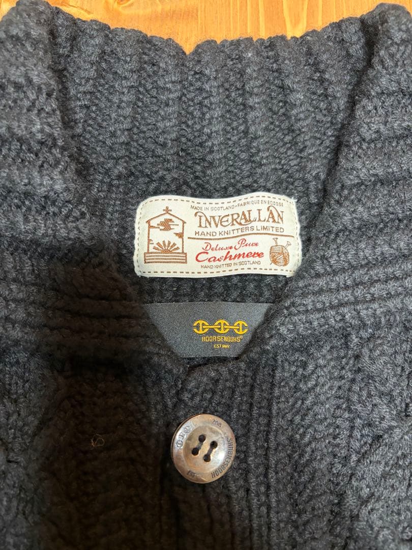 HOORSENBUHS×INVERALLAN for RHC Cardigan