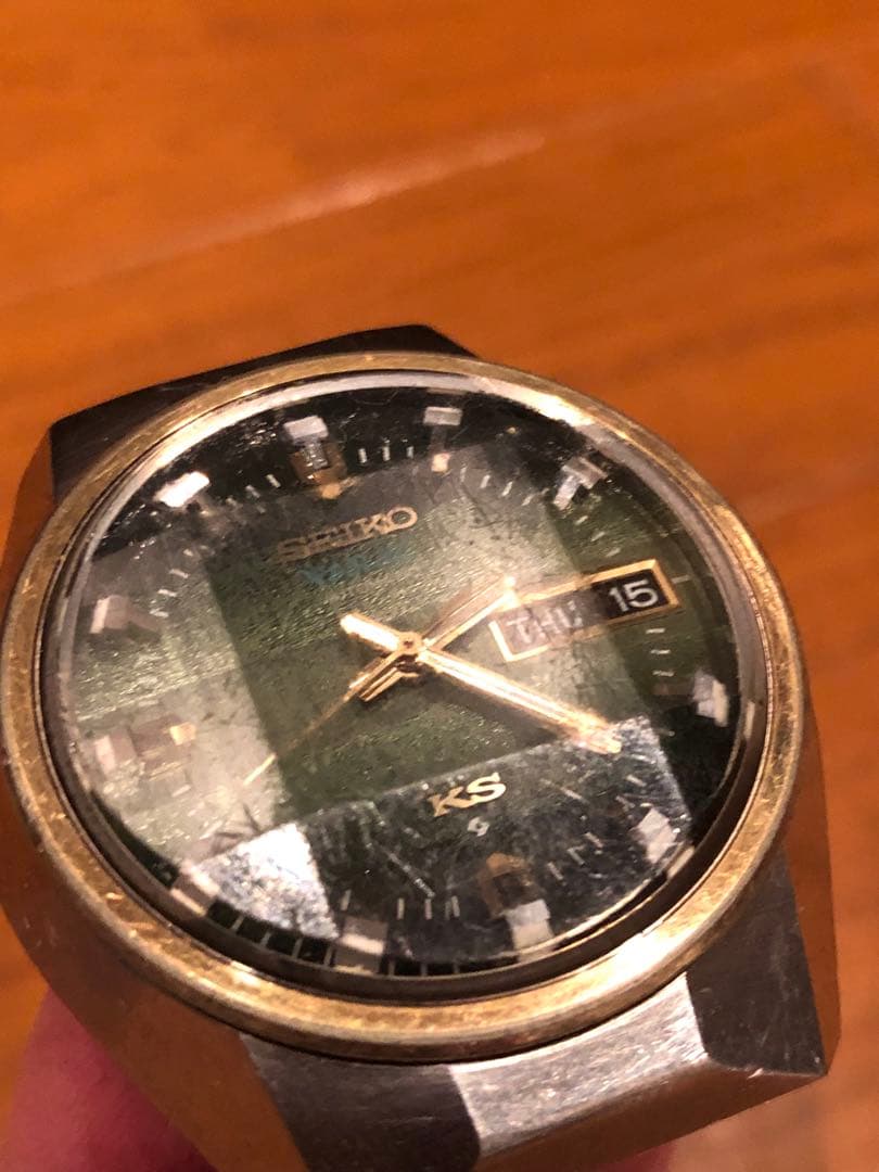 KING SEIKO 56KS VANAC カットガラス　キングセイコー 稼働品