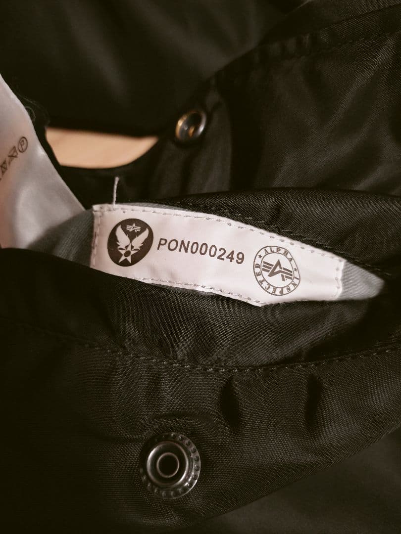 Alpha Industries MA-1フライトジャケットM 黒