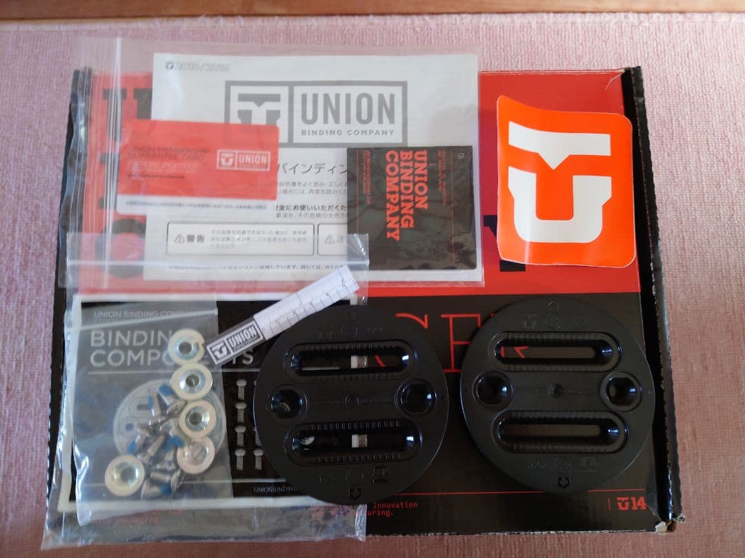 UNION FORCE ビンディング Mサイズ SAND メンズ 未使用