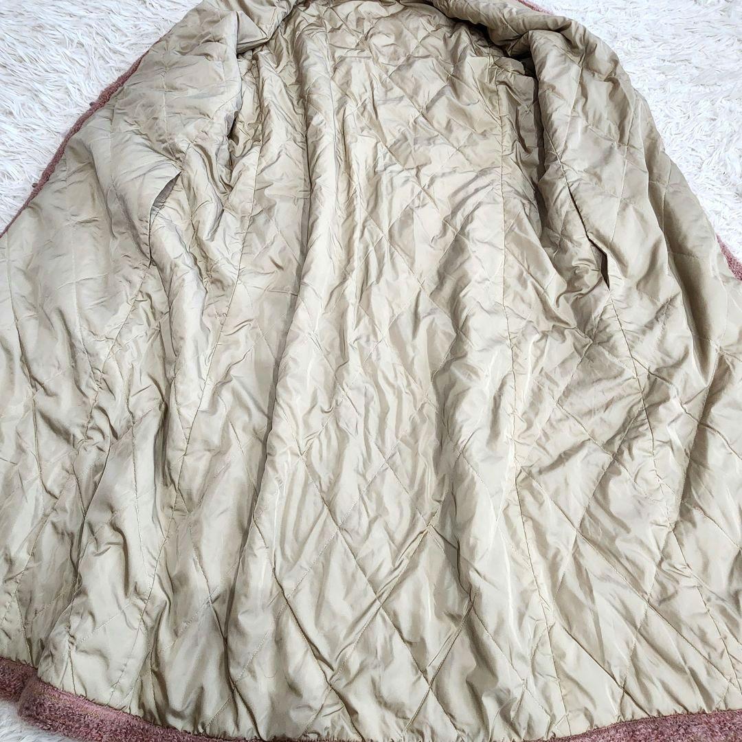 ✨大きいサイズ✨オレンジタグ✨ミッソーニ❣️ベルテッドコート　44　モヘヤ50%