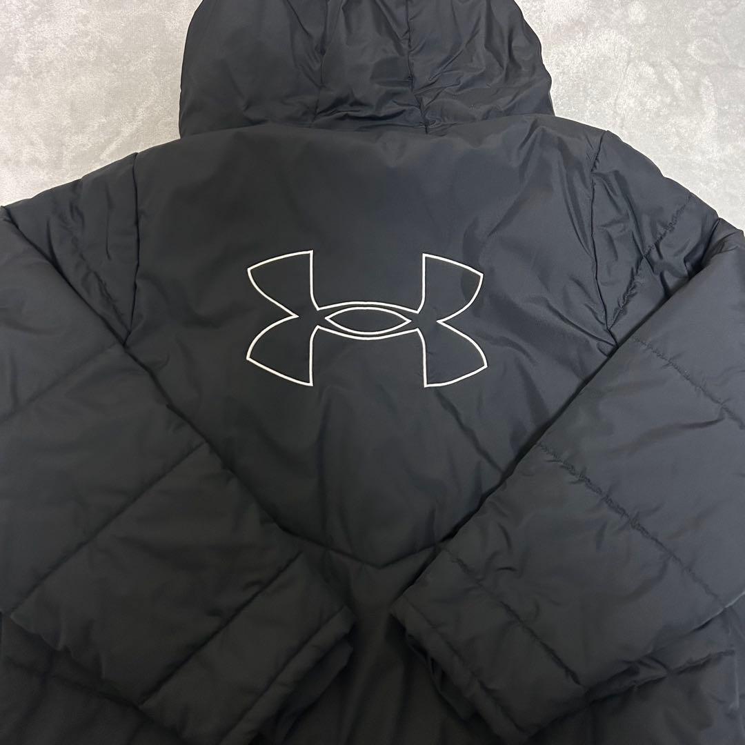 アンダーアーマー　UAビッグロゴ ロングコート　ベンチコート　XXL