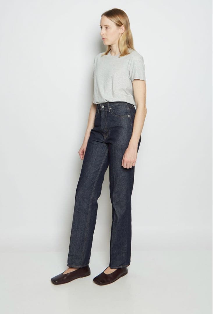 オーラリー　AURALEE HARD TWIST DENIM 5P PANTS