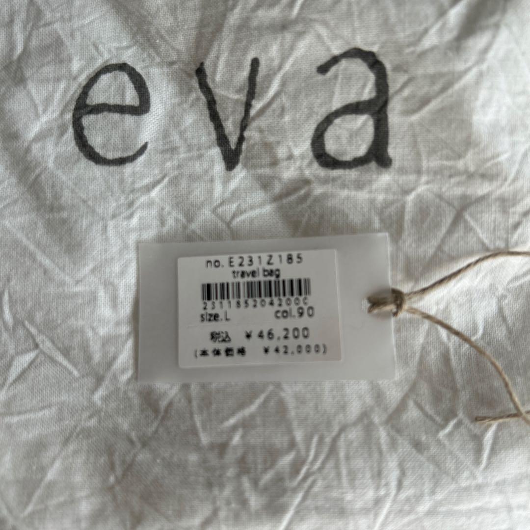 evam eva トラベルバッグ ブラック