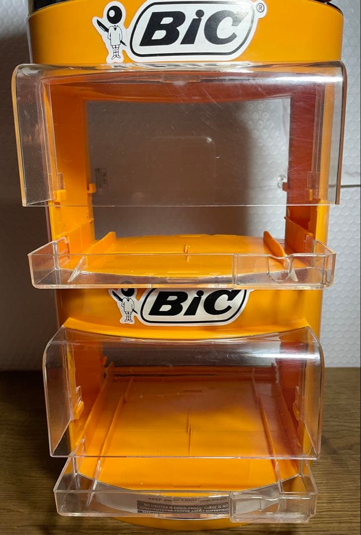 高さ約43センチ 非売品 BICライター 2段 ジャンボディスプレイ 店舗用
