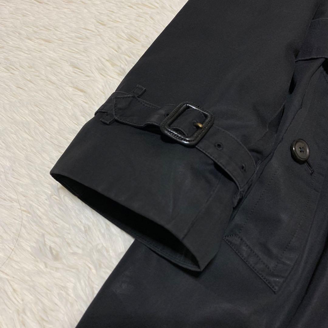 美品　バーバリーロンドン　トレンチ　メガチェック　カシミヤ混　羊毛　ベルト