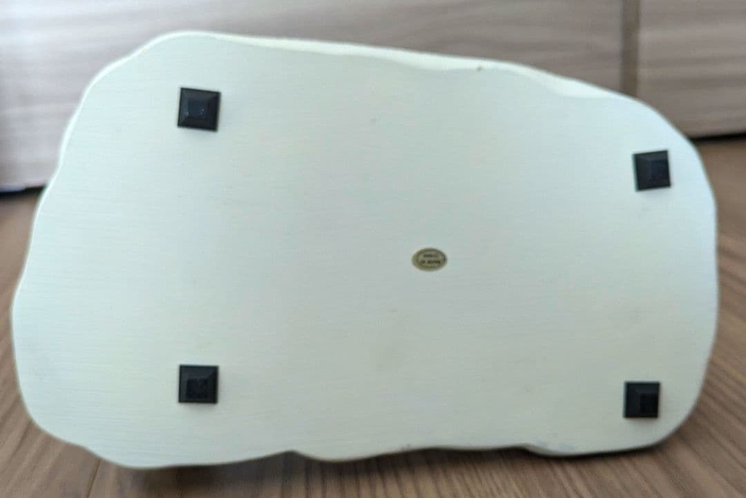 レア☆ SNOOPY スヌーピー クリスマスプレート 2001年　飾り台付