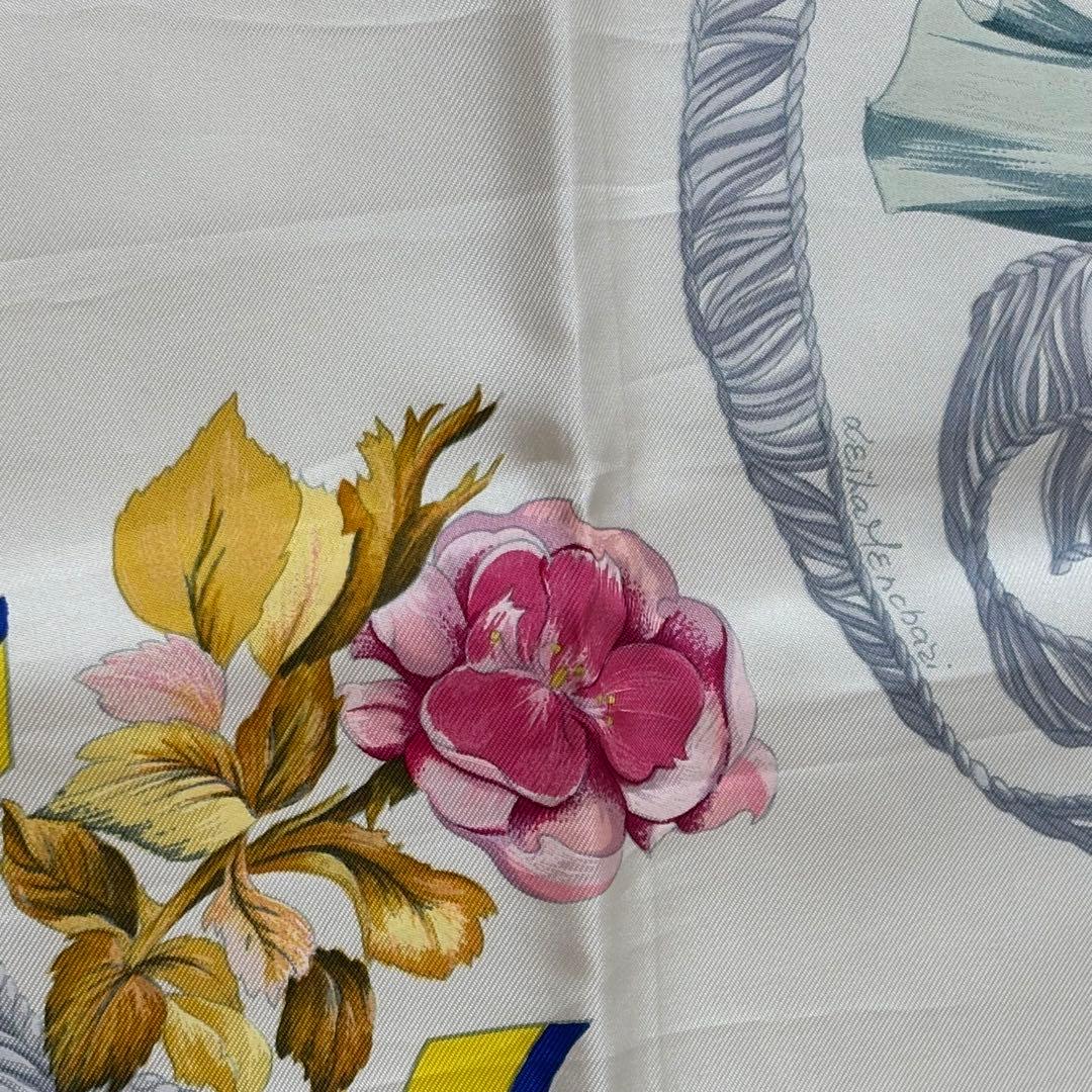 HERMES エルメス 90 REGINA スカーフ