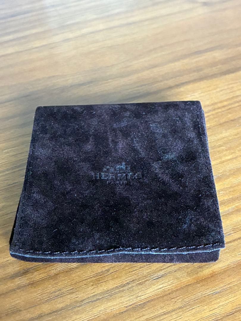 HERMES レザーブレスレット ビーアピ ブルー×グリーン