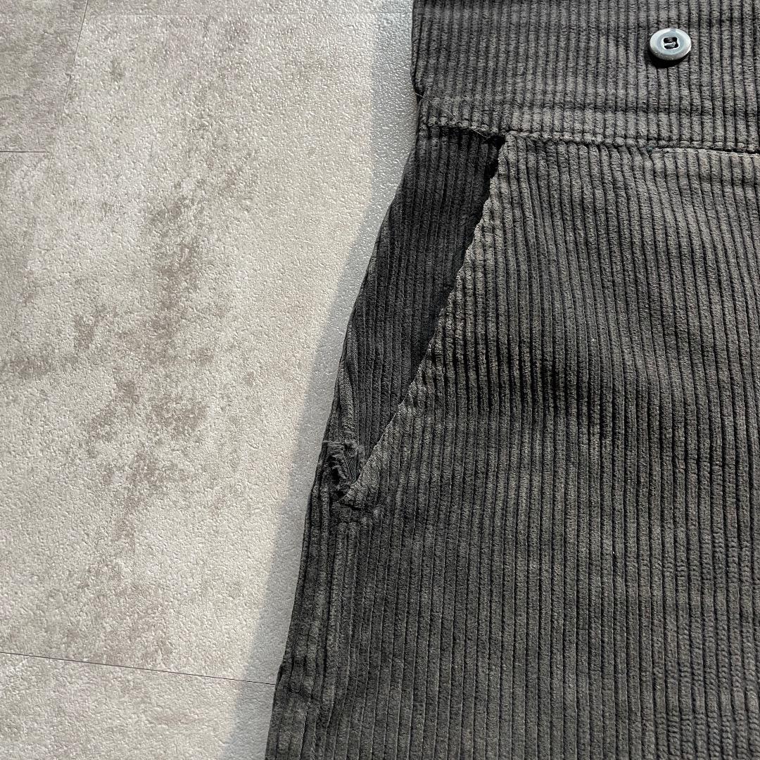50-60s Adolphe Lafont 太畝コーデュロイ 針シンチ W35