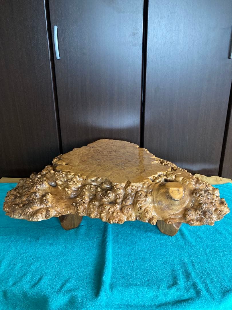 天然木　なら材　ちゃぶ台