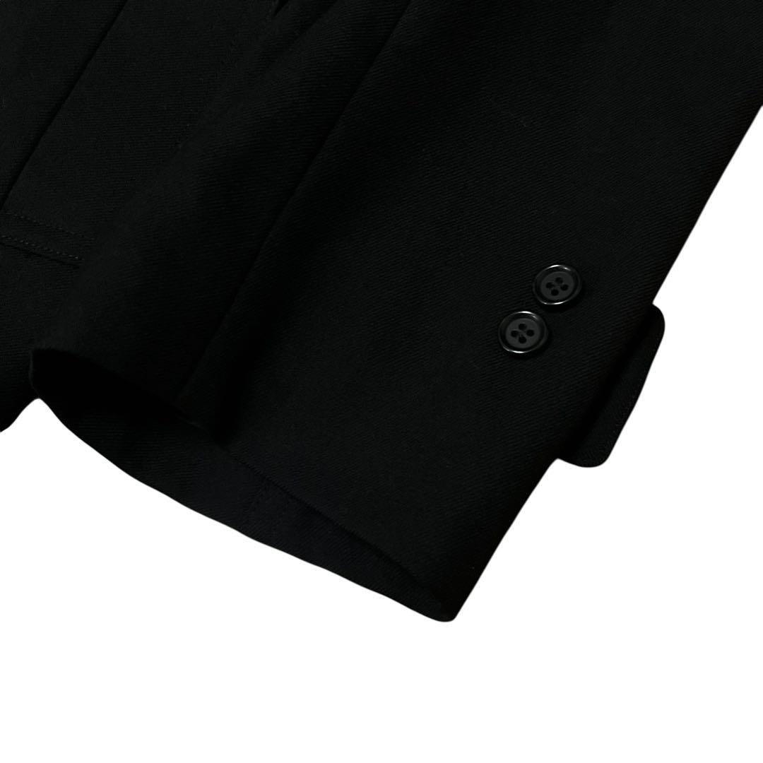 極美品 yohji yamamoto A.A.R ウールトレンチコート ブラック